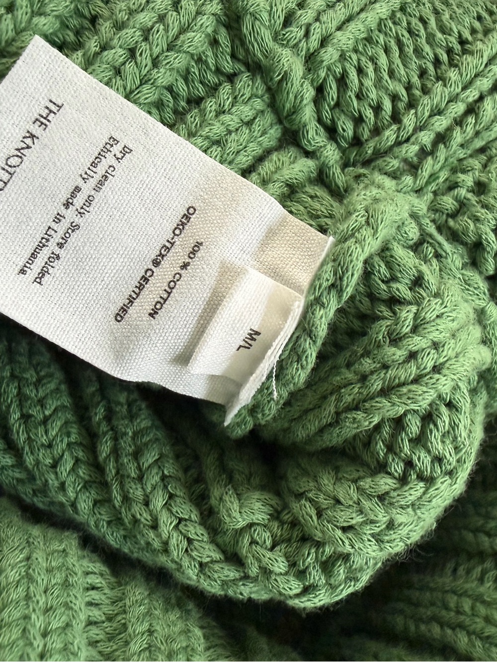 The knotty ones Pilnatis
FERN GREEEN COTTON SHORTS - Picture 4 of 4